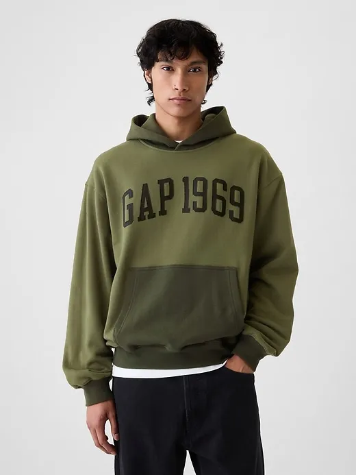 1969 Logo Colorblock Hoodie sold by GAP