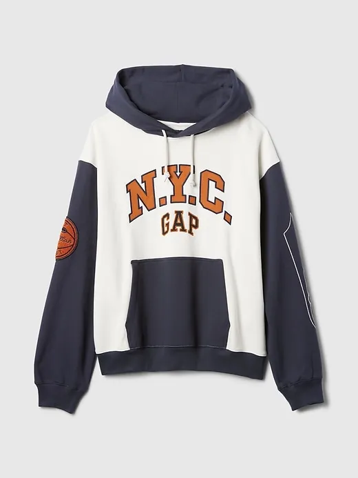 NYC Logo Colorblock Hoodie sold by GAP product image thumbnail 5