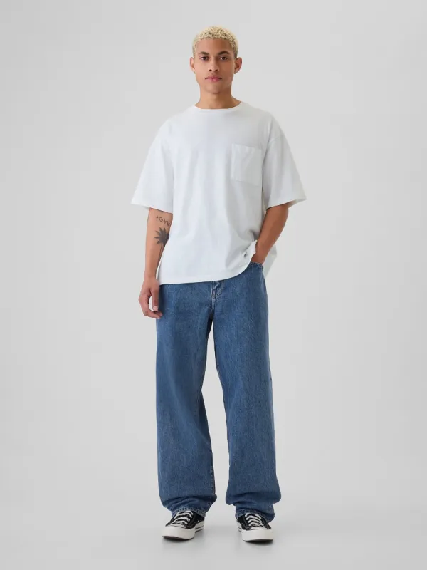 Blue Relaxed Fit Baggy Jeans sold by GAP