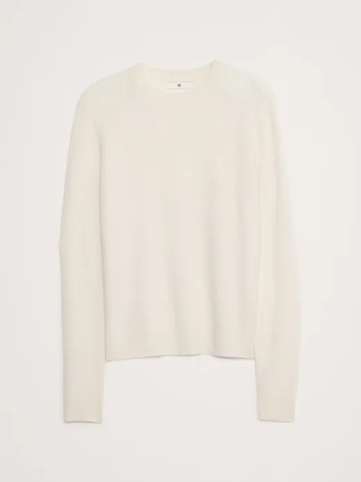 Lightweight Cashmere Crew-Neck Sweater sold by Banana Republic product image thumbnail 4