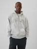 Heavyweight Athletic Logo Full-Zip Hoodie sold by GAP