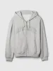 Heavyweight Athletic Logo Full-Zip Hoodie sold by GAP