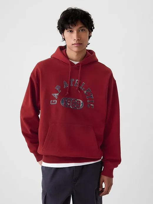 Heavyweight 1969 Athletic Logo Hoodie sold by GAP