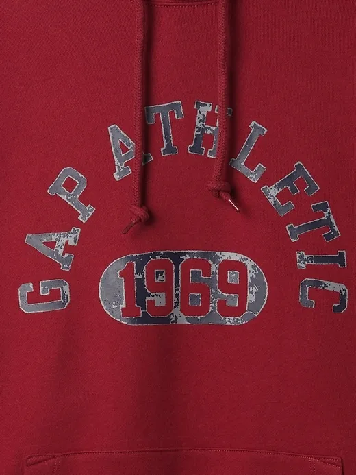 Heavyweight 1969 Athletic Logo Hoodie sold by GAP product image thumbnail 4