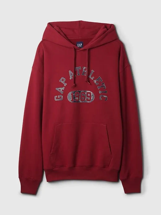 Heavyweight 1969 Athletic Logo Hoodie sold by GAP product image thumbnail 5