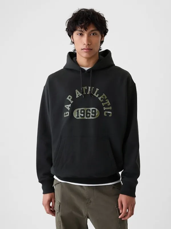 Heavyweight 1969 Athletic Logo Hoodie sold by GAP