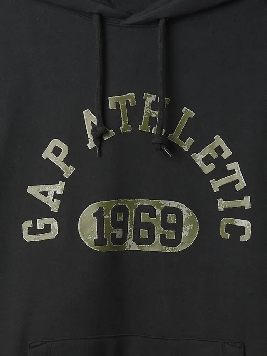 Heavyweight 1969 Athletic Logo Hoodie sold by GAP product image thumbnail 4