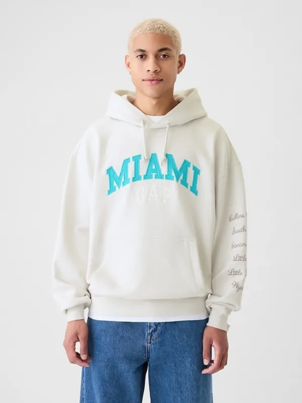 Gap Miami City Logo Hoodie sold by GAP