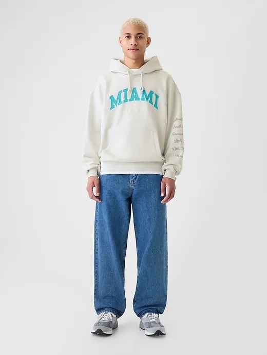Gap Miami City Logo Hoodie sold by GAP product image thumbnail 3