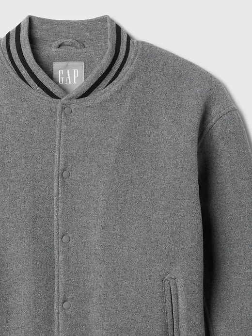 Wool Bomber Jacket sold by GAP product image thumbnail 4