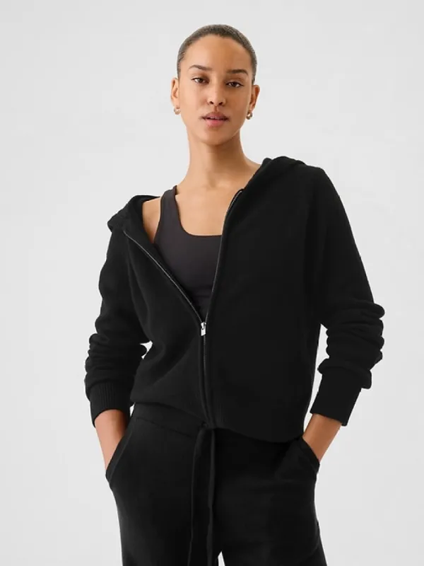 CashSoft Zip Sweater Hoodie sold by GAP