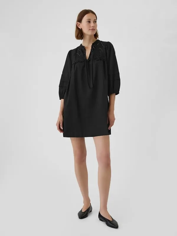 Eyelet Mini Dress sold by GAP