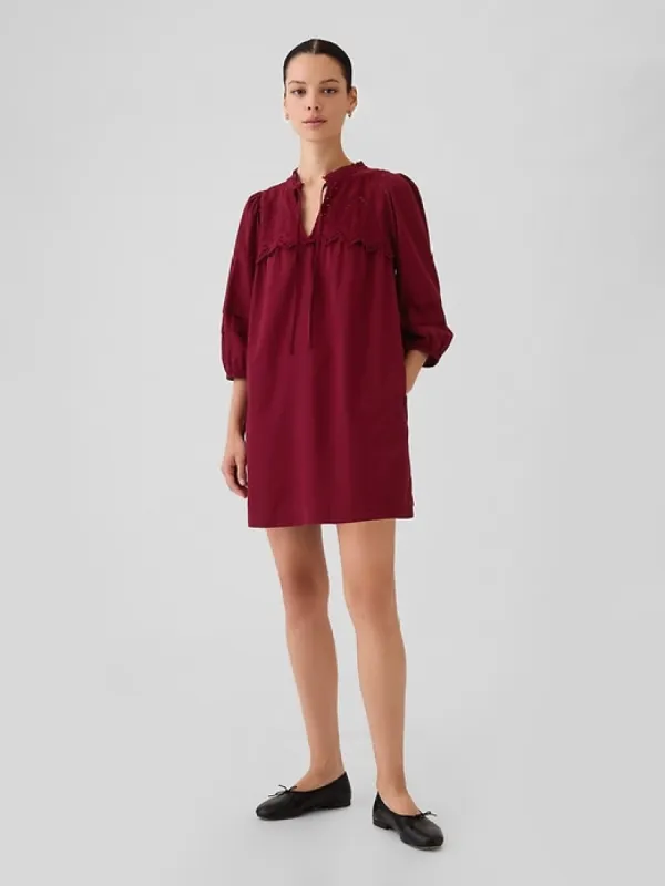 Eyelet Mini Dress sold by GAP