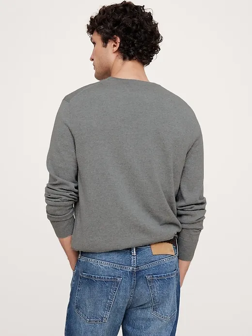 Italian Merino Crew-Neck Sweater sold by Banana Republic product image thumbnail 2