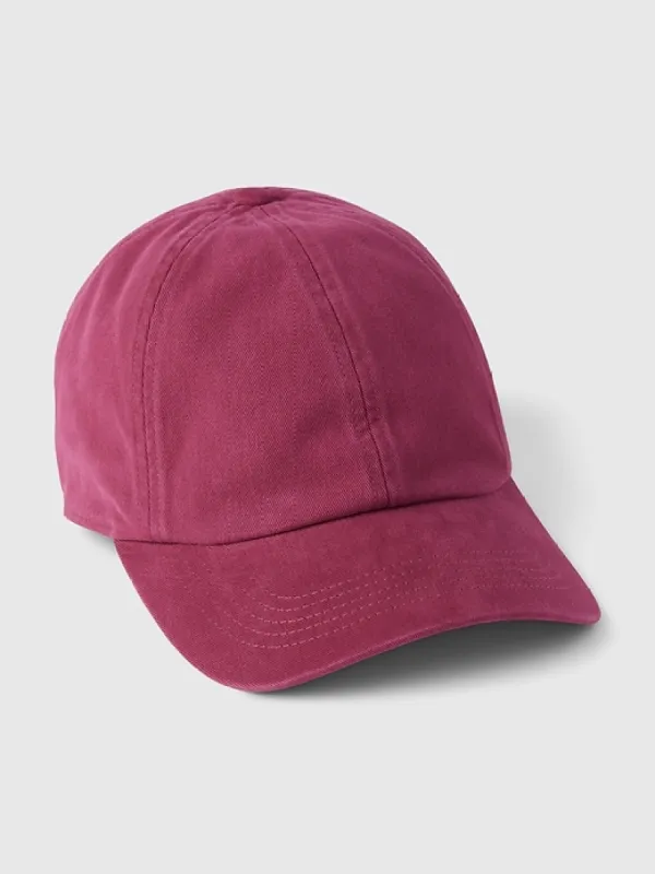 Organic Cotton Washed Baseball Hat sold by GAP