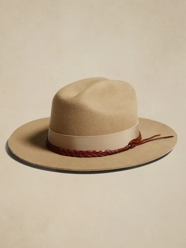 Hampui | Mesa Camel Cattleman Hat sold by Banana Republic
