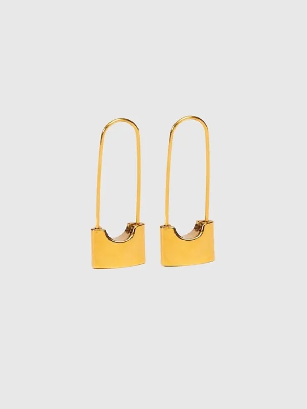 Lock Earrings sold by GAP