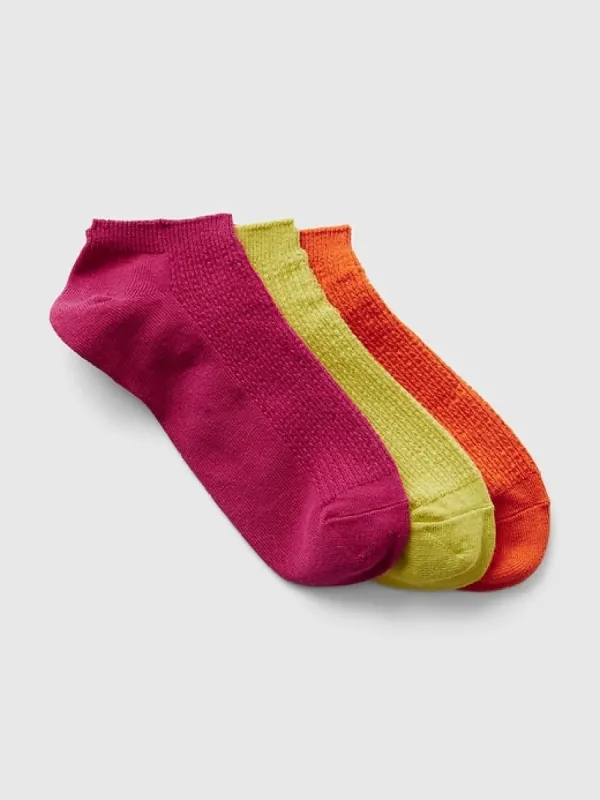 Pointelle Ankle Socks (3-Pack) sold by GAP