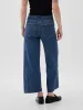 High Rise Stride Wide-Leg Ankle Jeans sold by GAP