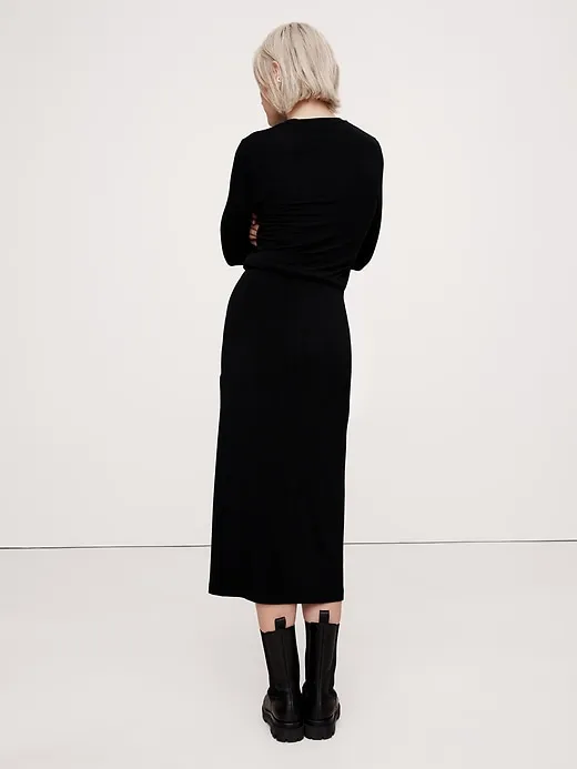 Luxe Wool-Blend Maxi Skirt sold by Banana Republic product image thumbnail 2