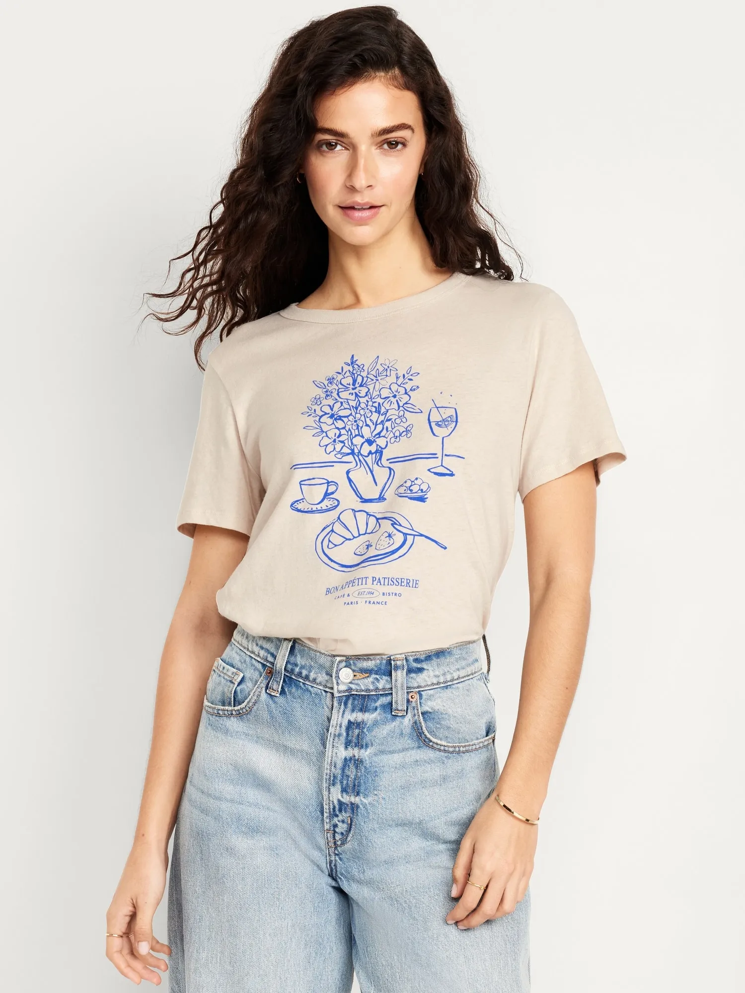 EveryWear Crew-Neck Graphic T-Shirt sold by GAP