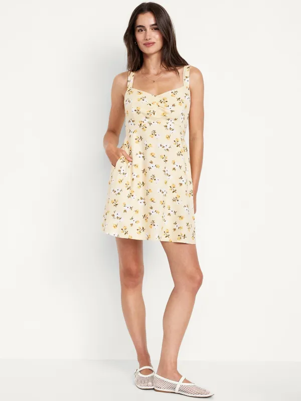 Fit & Flare Cami Mini Dress sold by GAP