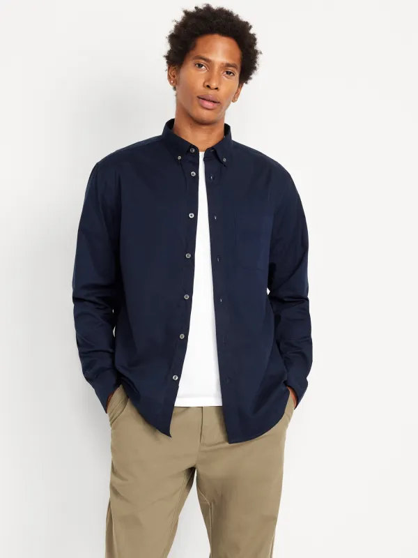 Classic Fit Everyday Poplin Shirt sold by GAP