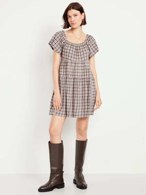 Tiered Mini Swing Dress sold by GAP