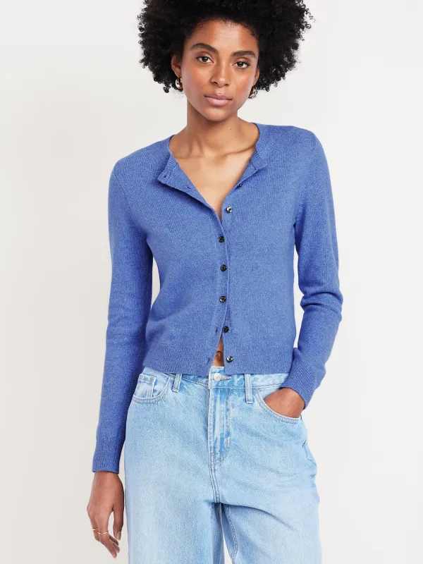 SoSoft Cropped Cardigan Sweater sold by GAP