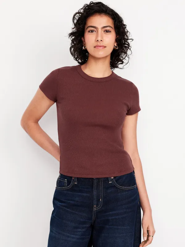 Snug Crop T-Shirt sold by GAP