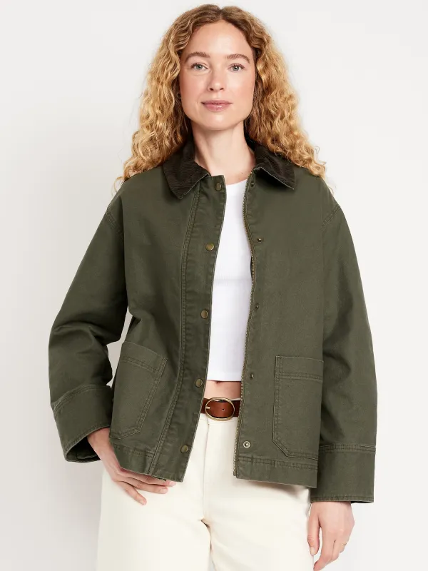 Canvas Barn Jacket sold by GAP