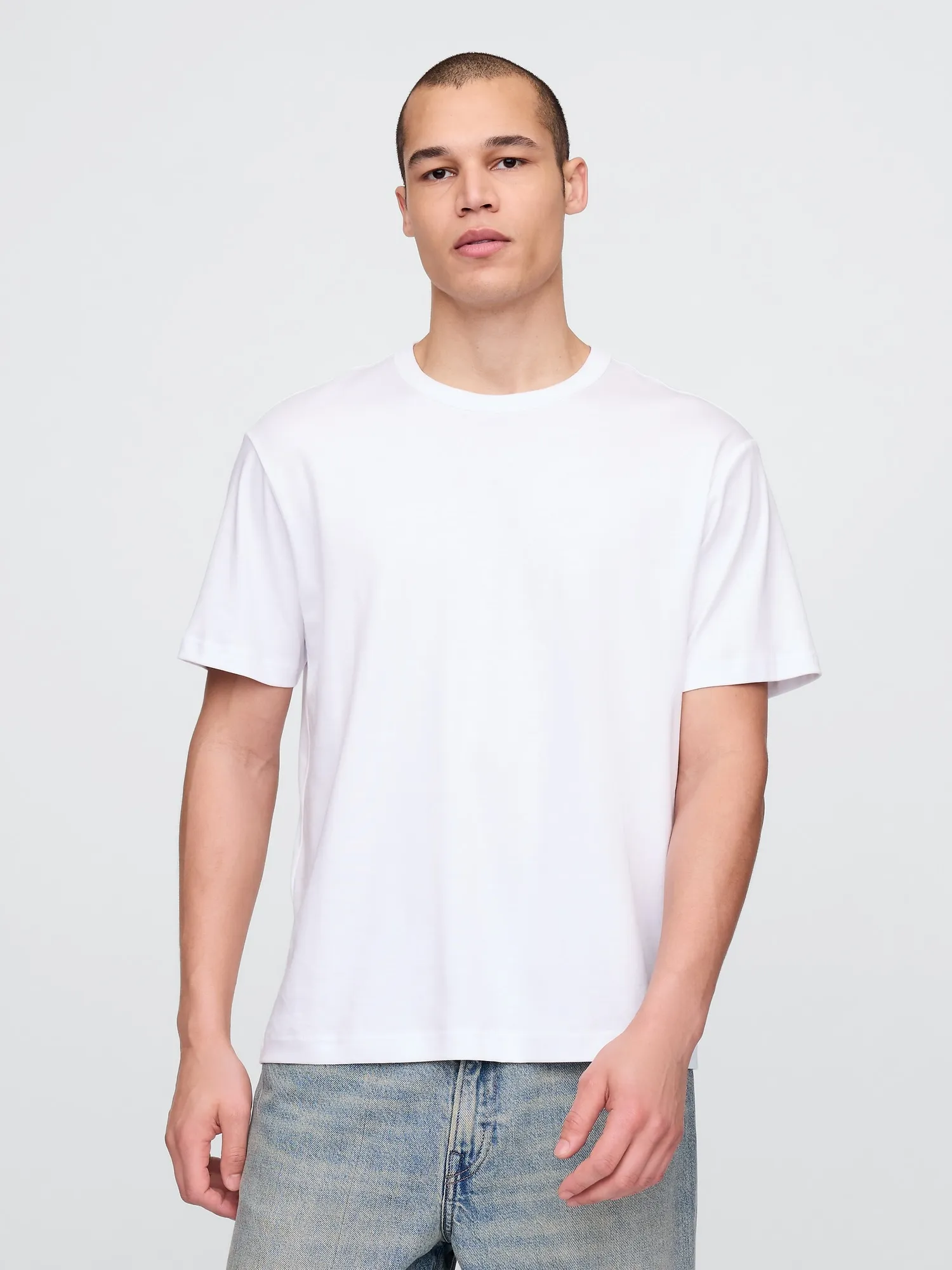 Supima® Cotton Relaxed T-Shirt sold by GAP