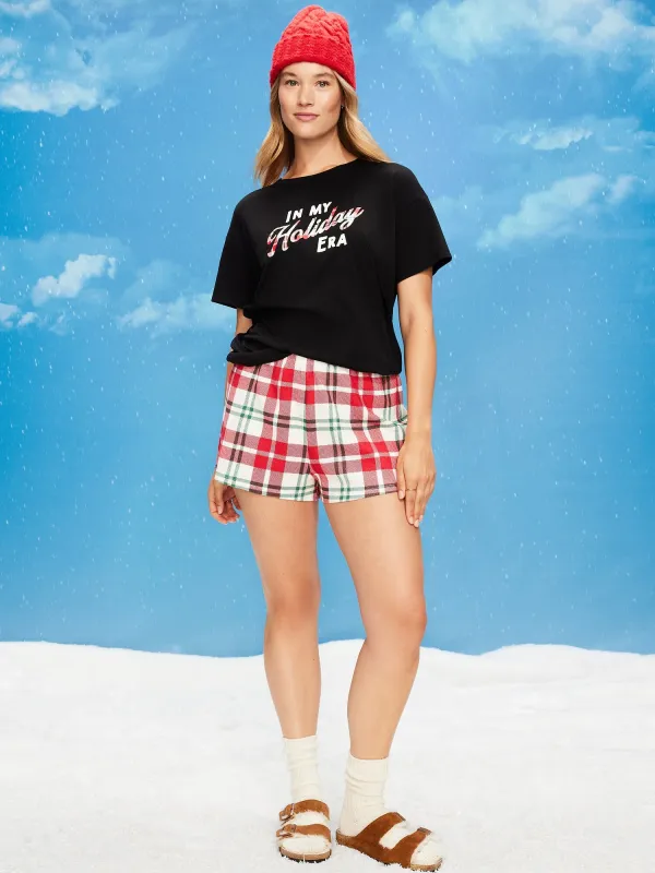 High-Waisted Waffle Pajama Shorts for Women sold by GAP