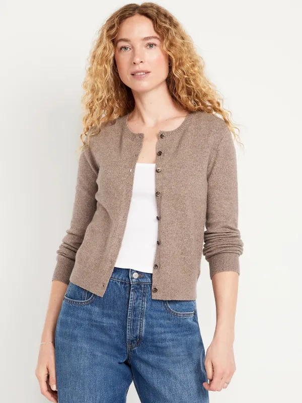 SoSoft Cropped Cardigan Sweater sold by GAP