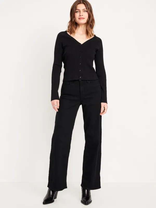 High-Waisted Wow Wide-Leg Jeans sold by GAP