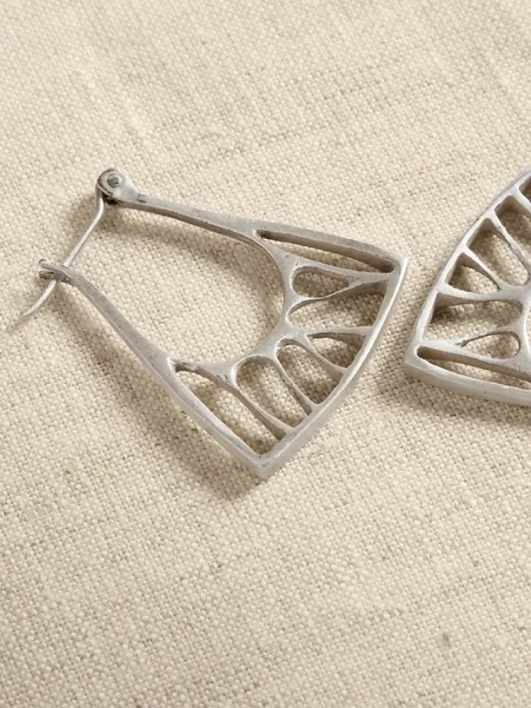 Tridimensional Hoop Earrings | Marina Massone sold by Banana Republic