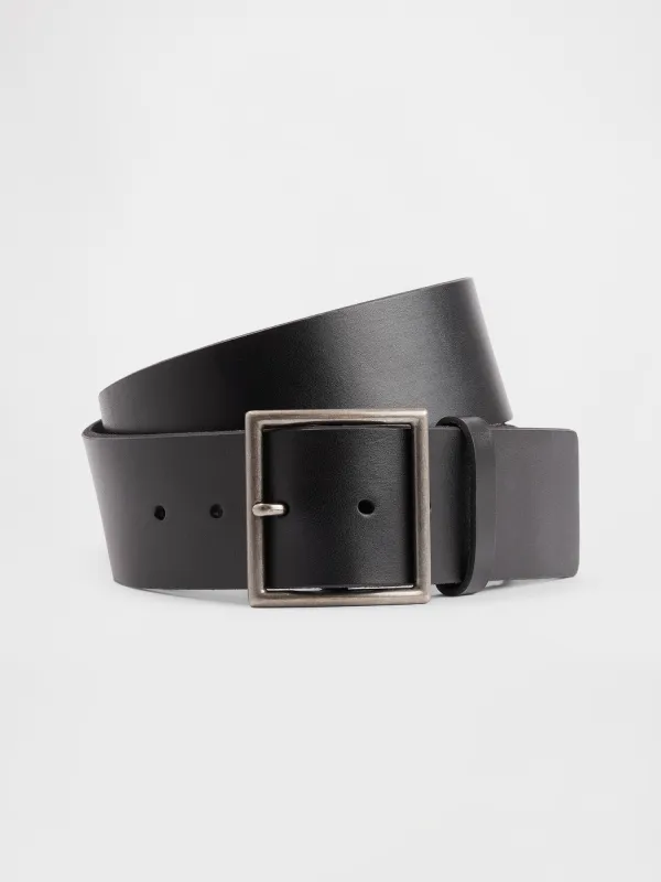 Leather Square-Buckle Belt sold by GAP