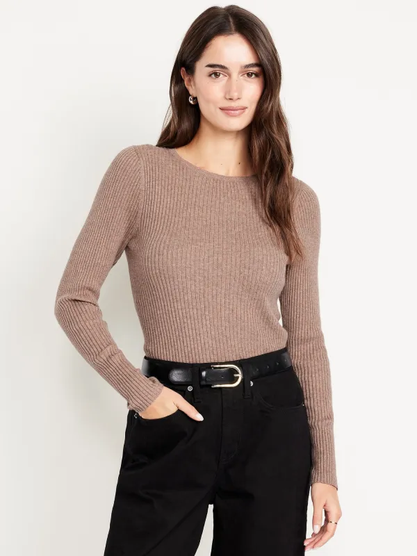 SoSoft Lite Rib Crew-Neck Sweater sold by GAP