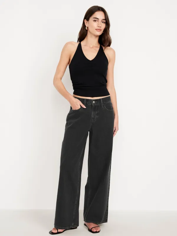 Mid-Rise Wow Baggy Wide-Leg Jeans made by GAP