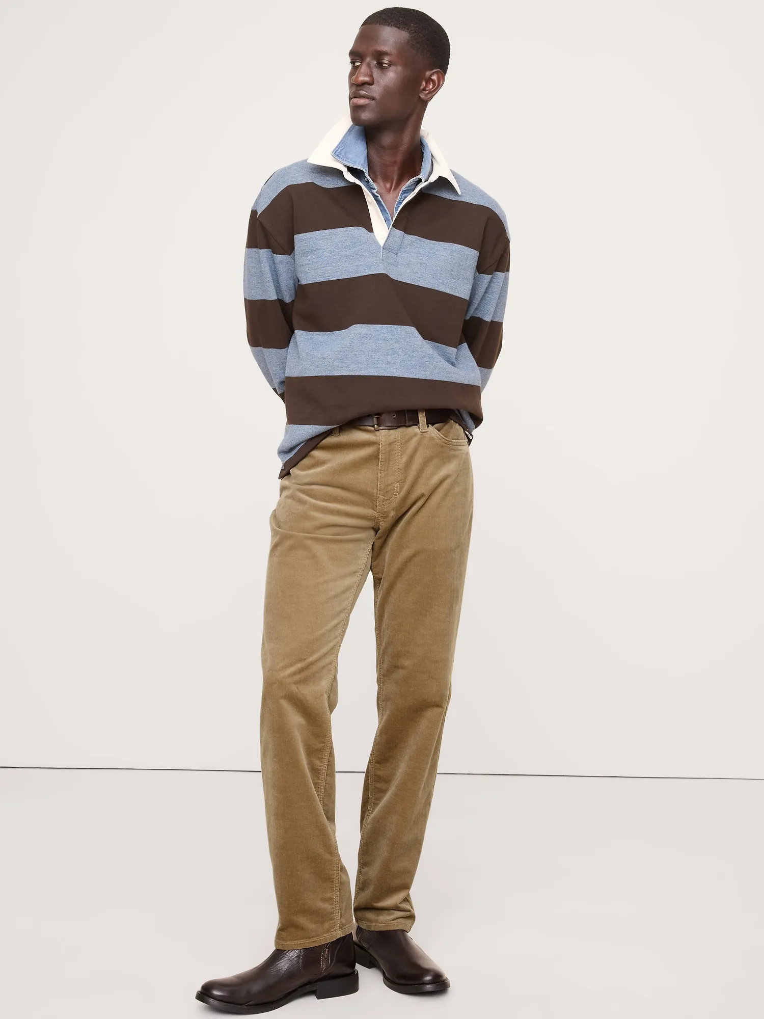 Straight Stretch-Corduroy Traveler Pant sold by GAP