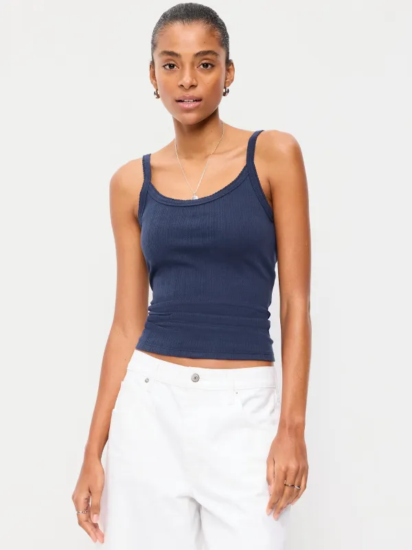 Pointelle Cami Tank Top made by GAP