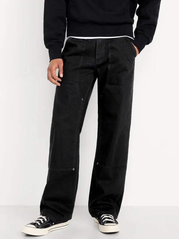 90s Baggy Double-Knee Carpenter Jeans made by GAP