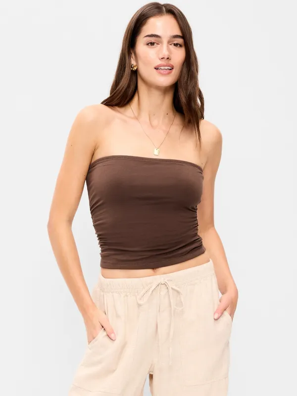 Hug Double-Layer Tube Top made by GAP