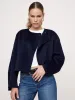 Double-Faced Cropped Jacket sold by Banana Republic
