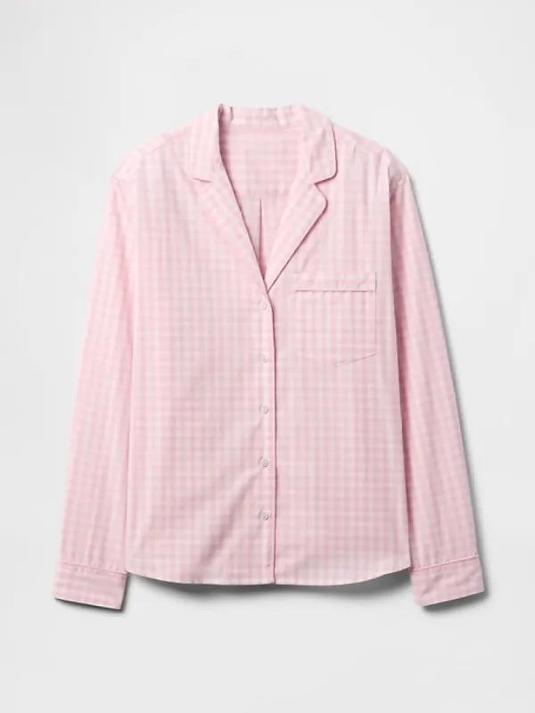 Poplin PJ Shirt sold by GAP