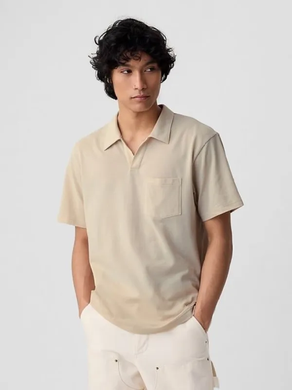 Pique Polo Shirt sold by GAP
