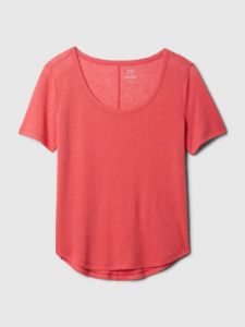 Linen-Blend T-Shirt sold by GAP