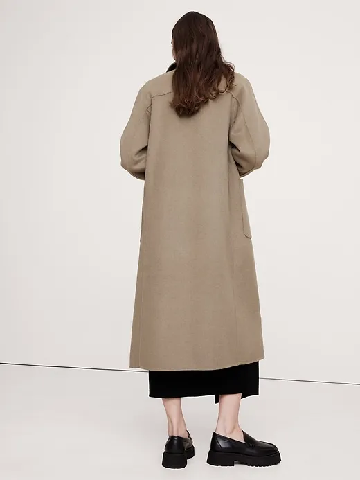 Oversized Double-Faced Top Coat sold by Banana Republic product image thumbnail 2