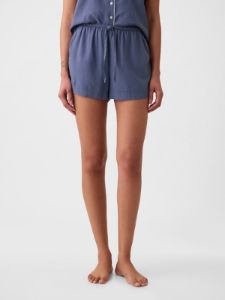 Linen-Blend PJ Shorts sold by GAP