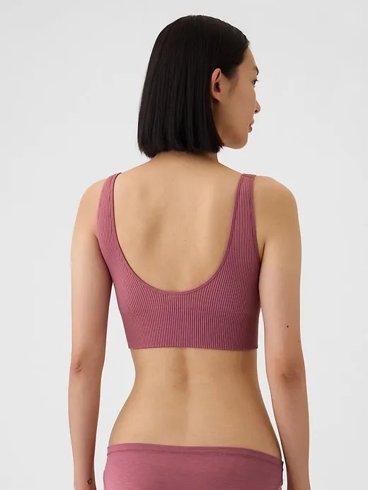 Seamless Rib Bralette sold by GAP product image thumbnail 2